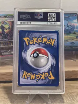 Pokemon Neo Genesis Heracross Holo Rare #6/111 PSA 8 NM-MT *corner Swirl* - Image 3