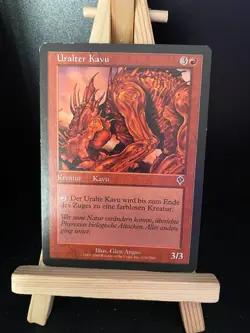 Uralter Kavu Invasionen Magic Karte MTG Deutsch x - Image 1
