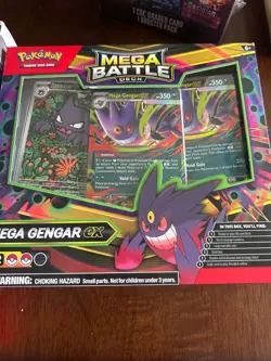 sealed pokemon lot sparks etb mega gangar deck 2 mystery slabs and more - Image 2