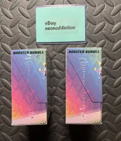 SET OF TWO Pokemon Prismatic Evolutions Booster Bundles & Poster Collection TCG - Image 4