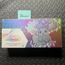 Pokemon TCG Prismatic Evolutions Super Premium Collection Eevee Scarlet Violet - Image 1
