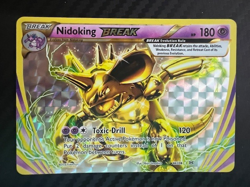 Pokemon TCG Nidoking BREAK 46/108 Evolutions Holo NM - Image 1