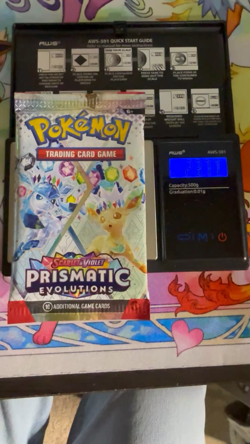 Pokemon TCG🔥HEAVY PRISMATIC EVOLUTIONS PACK! 23.7g🔥 POSSIBLE GOD/DEMI PACKUUU - Image 2