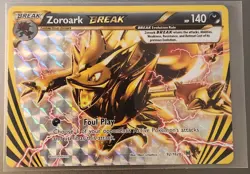Pokemon TCG XY Breakthrough Zoroark BREAK 92/162 NM/M Ultra Rare - Image 1