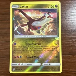 Latias Rare Reverse Holo 153/236 Sm-Unified Minds Pokemon TCG - Image 1
