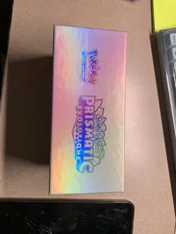 Pokemon Prismatic Evolution Empty Holo/Foil ETB Elite Trainer Box (No Packs) - Image 3