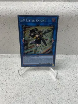 Yugioh S:P Little Knight RA03-EN049 1st Edition Super Rare NM - Image 1