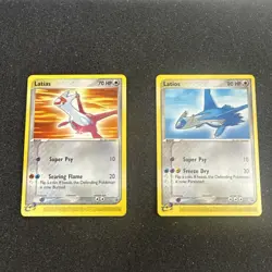 Pokemon Card Nintendo Promos Lot (2): Latias 014 and Latios 015 - Image 1