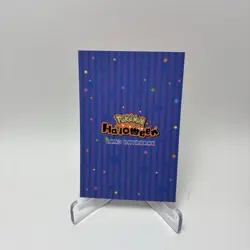 Gengar Pikachu Poncho Pokemon Halloween Database Card - Image 2