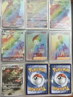 Pokemon Card Lot With Binder - Image 1