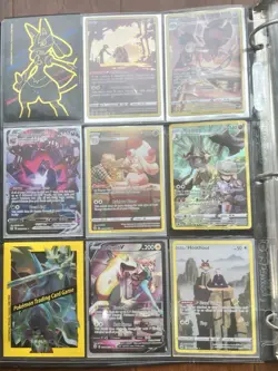 Pokemon Card Lot With Binder - Image 5