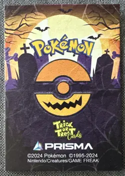 Gengar #005 - Cracked Ice Holo - Prisma Trick or Treat Cards - Pokemon - Image 2