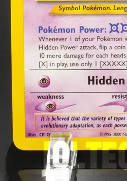 Pokemon TCG Card - Unown [X] 30/105 Neo Destiny Rare Vintage - Image 4