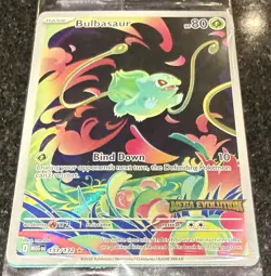 Pokemon TCG Mega evolutions Stamped Promo card - Bulbasaur 133/132 - NM - Sealed - Image 2