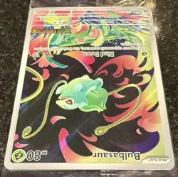 Pokemon TCG Mega evolutions Stamped Promo card - Bulbasaur 133/132 - NM - Sealed - Image 3