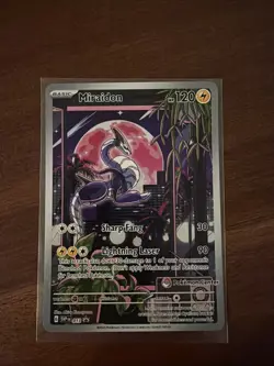 Miraidon 013 Pokemon Center Exclusive Sv: Scarlet & Violet Promo Cards Holo - Image 1