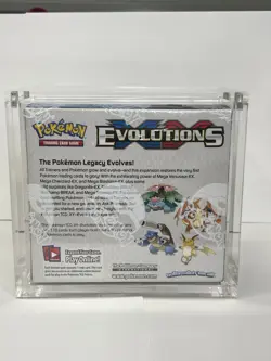 Pokemon TCG XY Evolutions Booster Box Sealed 36-Card Pack Acrylic Case Included. - Image 2