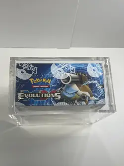 Pokemon TCG XY Evolutions Booster Box Sealed 36-Card Pack Acrylic Case Included. - Image 3