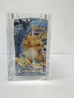 Pokemon TCG XY Evolutions Booster Box Sealed 36-Card Pack Acrylic Case Included. - Image 5