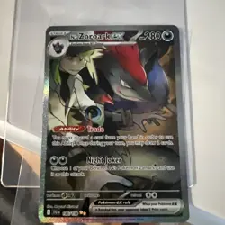 Pokemon Journey Together N's Zoroark EX Holo Card 185/159 - Image 3