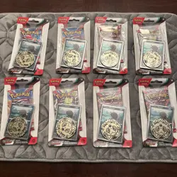 POKEMON WOOPER card & coin Scarlet & Violet Obsidian Flames booster pack NEW - Image 1