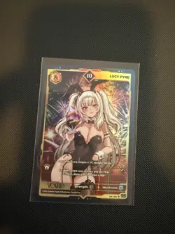 Lucy Pyre 10 Holo 1st Edition Awakened Worlds Card GamerSupps VCard 155/250 - Image 1