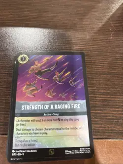 Strength of a Raging Fire 8 Disney Lorcana Promo Cards Cold Foil - Image 1