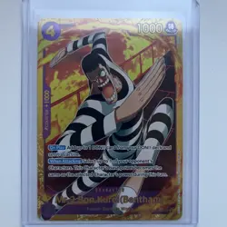 MR.2.BON.KUREI (Bentham) - SEC - One Piece TCG EB01-061 - ENGLISH CARD - Image 1