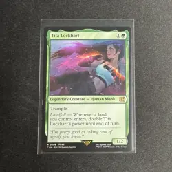 Tifa Lockhart FIN 206 Rare Final Fantasy MTG Non Foil NM - Image 1