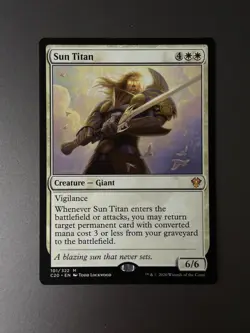 Sun Titan - Commander 2020 - NM - MTG Magic The Gathering - Image 1