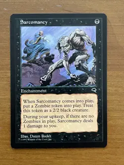 Sarcomancy Tempest Regular Lightly Played - Image 1