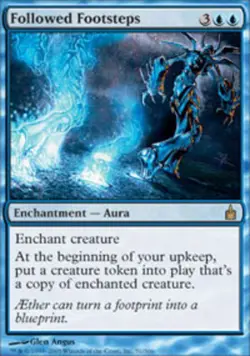 1x Followed Footsteps Heavy Play MTG Magic - Kid Icarus - - Image 1