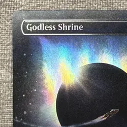 Godless Shrine (Borderless) - Unfinity (UNF) #282 NM Foil MTG - Image 2