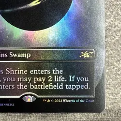 Godless Shrine (Borderless) - Unfinity (UNF) #282 NM Foil MTG - Image 5