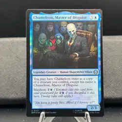 Magic the Gathering, Spider-Man - Chameleon, Master of Disguise, #0027 - Foil - Image 1