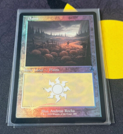 MTG FOIL Plains (289) (Retro Frame) - Innistrad Remastered (INR) NM - Image 1