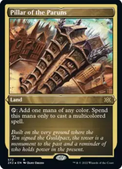 1x Pillar of the Paruns - Foil Etched NM-Mint, English Double Masters 2022 MTG M - Image 1