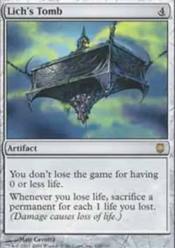 Lich's Tomb PL/MP, English MTG Darksteel - Image 1