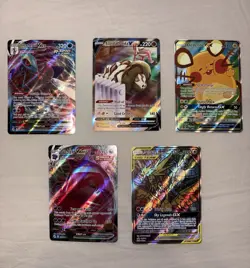 Pokemon Lot 1 Tag Team 2 VMax 1 Gmax 1 V (SM210 , 195a/214 , 157/264 , 252/264) - Image 1