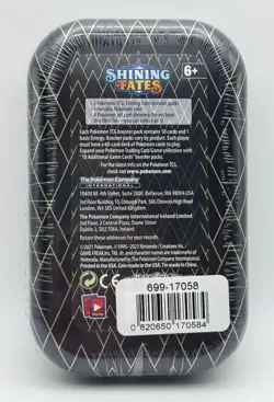 Pokemon TCG: Shining Fates 5 Mini Tins Set (Sealed) (Code L20) - Image 4