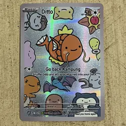 After Skool Hobby Ditto Magikarp 62 Series 2 Pokemon Fan Art Genetic Mystery - Image 1