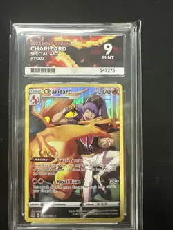 Charizard TG03/TG30 Ultra Rare Lost Origin : Trainer Gallery 2022 Pokemon ACE 9! - Image 3