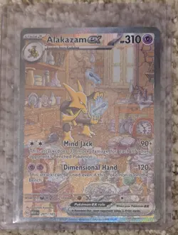 Alakazam ex 201/165 - SV: Scarlet & Violet 151 - SIR - Pokemon TCG - NM - Image 1