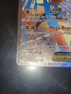 Mega Lucario Ex 179/132 Secret Illustration Rare Pokemon Near Mint Condition - Image 5