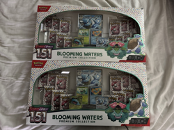 Pokemon Scarlet Violet 151 Blooming Waters Premium Collection 2-Pack, Sealed - Image 1