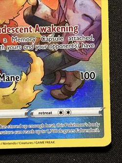 Flareon TG01/TG30 Pokemon TCG Swsh09: Brilliant Stars Trainer Gallery Holo LP #2 - Image 3