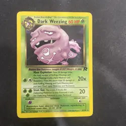 Dark Weezing - Team Rocket #31/82 - Non-holo - Pokemon TCG - Image 1