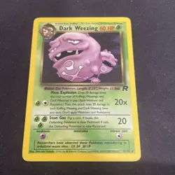 Dark Weezing - Team Rocket #31/82 - Non-holo - Pokemon TCG - Image 5