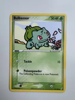 Pokemon TCG Bulbasaur EX Crystal Guardians 45/100 Regular Common LP - Image 1