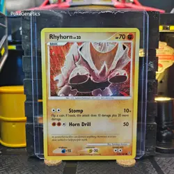 Rhyhorn Supreme Victors Pokemon TCG 122/147 Platinum Common - Image 1